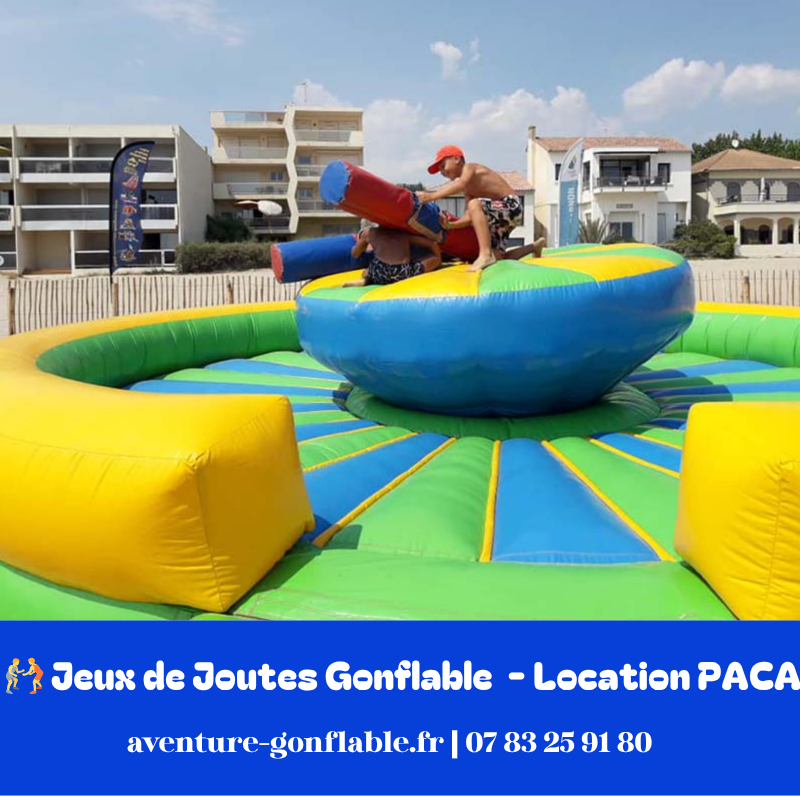 Jeux de Joutes gonflable animation PACA – Aventure Gonflable