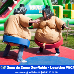 location sumo gonflable