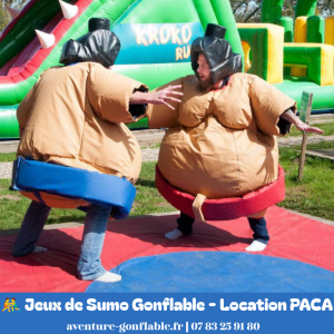 location sumo gonflable