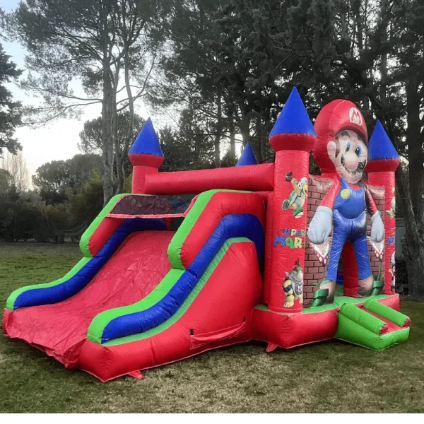 Château gonflable Mario