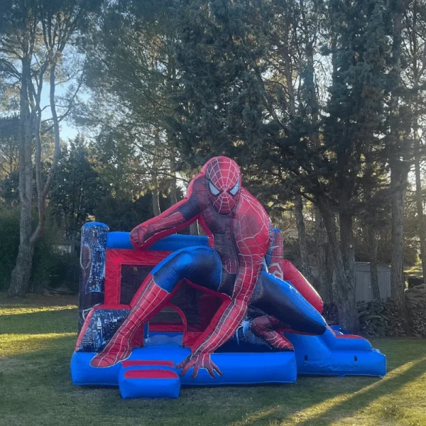 Château gonflable Spider-Man