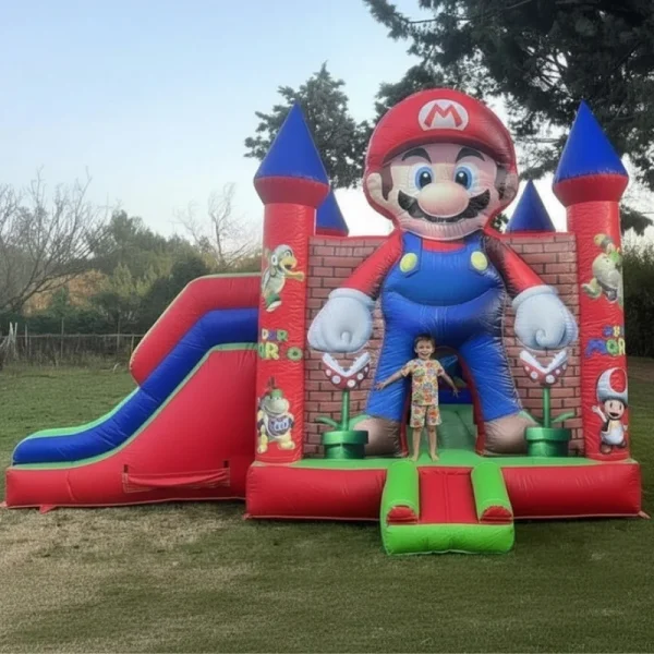 Château gonflable Mario